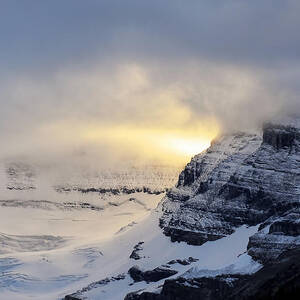 Glacier Above Lake Louise Alberta Canada by Mary Lee Dereske Glacier Above Lake Louise Alberta Canada by Mary Lee Dereske