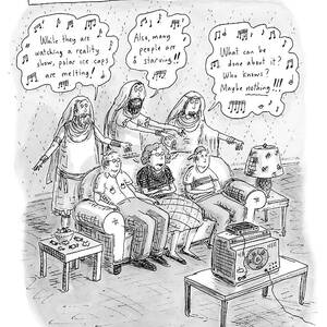 Greek Chorus Of Apartment 7-h by Roz Chast