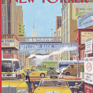 New Yorker March 7th, 1994 by Bruce McCall