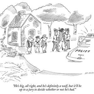 He's Big, All Right, And He's Definitely A Wolf by Michael Maslin He's Big, All Right, And He's Definitely A Wolf by Michael Maslin