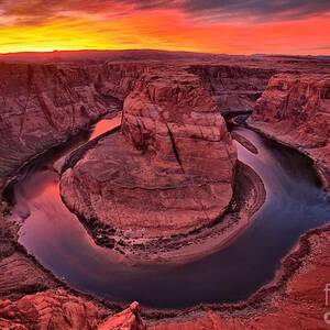 Horseshoe Bend Sunset by Adam Jewell Horseshoe Bend Sunset by Adam Jewell