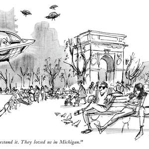 I Don't Understand It. They Loved Us In Michigan by Edward Frascino