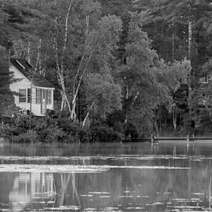 Island Cabin - Maine by Steven Ralser