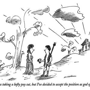 It Means Taking A Hefty Pay Cut by Michael Maslin