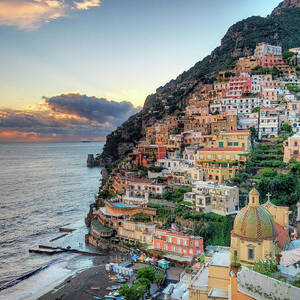 Italy, Amalfi Coast, Positano by Michele Falzone Italy, Amalfi Coast, Positano by Michele Falzone