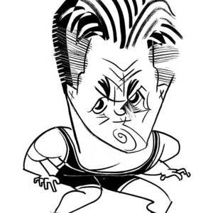 John Irving by Tom Bachtell