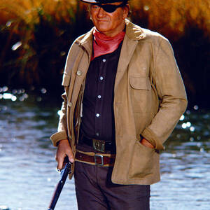 John Wayne in Rooster Cogburn by Silver Screen