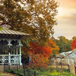 Ladies Pavilion in Autumn by Jessica Jenney