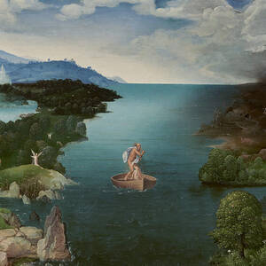 Landscape with Charon Crossing the Styx by Georgia Clare Landscape with Charon Crossing the Styx by Georgia Clare