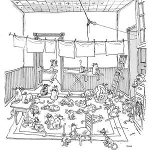 Calm And Placid On The Surface by George Booth