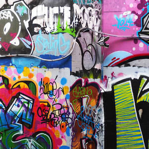 London Skate Park Abstract by Rona Black London Skate Park Abstract by Rona Black