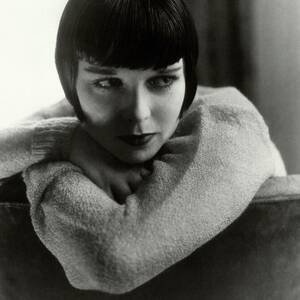 Louise Brooks On A Chair by Edward Steichen