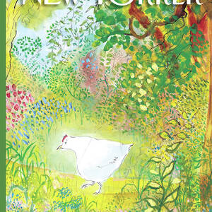 Spring Chicken by Jean-Jacques Sempe Spring Chicken by Jean-Jacques Sempe