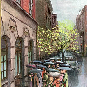 New Yorker April 21st, 1951 by Arthur Getz New Yorker April 21st, 1951 by Arthur Getz