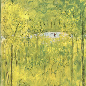 New Yorker April 28th, 1951 by Abe Birnbaum New Yorker April 28th, 1951 by Abe Birnbaum