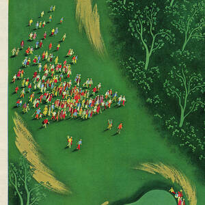 New Yorker August 29th, 1953 by Constantin Alajalov New Yorker August 29th, 1953 by Constantin Alajalov