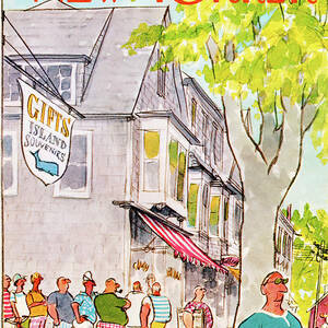 New Yorker August 6th, 1973 by Charles Saxon