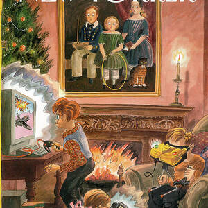 New Yorker December 16th, 1996 by Edward Sorel New Yorker December 16th, 1996 by Edward Sorel