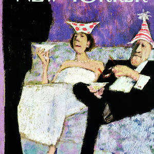 New Yorker December 31st, 1966 by Charles Saxon