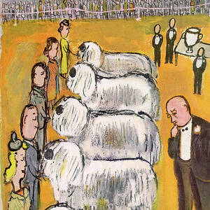 New Yorker February 14th, 1948 by Abe Birnbaum