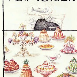 New Yorker February 17th, 1973 by Ronald Searle
