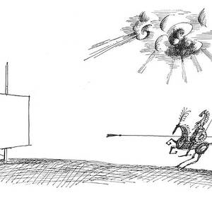 New Yorker February 18th, 1961 by Saul Steinberg