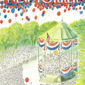 New Yorker July 6th, 1987 by Jean-Jacques Sempe