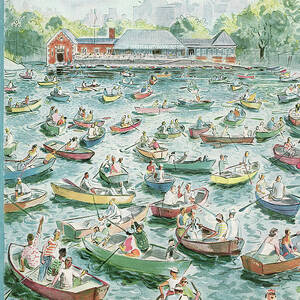 New Yorker June 23rd, 1956 by Garrett Price