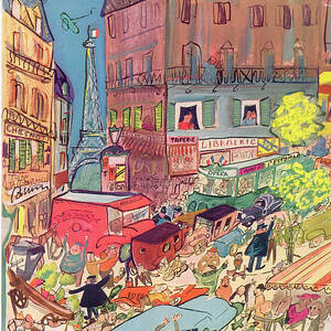 New Yorker June 24th, 1950 by Ludwig Bemelmans New Yorker June 24th, 1950 by Ludwig Bemelmans