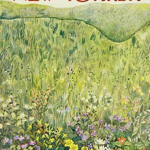 New Yorker May 22nd 1971 by Ilonka Karasz New Yorker May 22nd 1971 by Ilonka Karasz