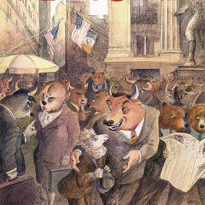 The Silence of the Lamb by Edward Sorel