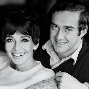 Newlyweds Audrey Hepburn And Dr. Andrea Mario by Henry Clarke Newlyweds Audrey Hepburn And Dr. Andrea Mario by Henry Clarke