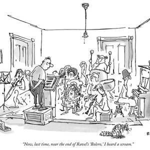 Near The End Of Ravel's 'Bolero' by George Booth