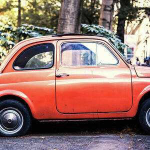 Old Vintage Italian Car by Moreiso Old Vintage Italian Car by Moreiso