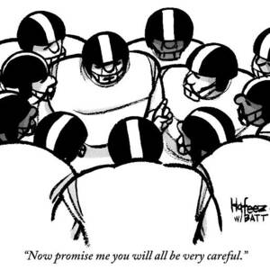 One Football Player Says To The Others by Kaamran Hafeez One Football Player Says To The Others by Kaamran Hafeez