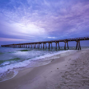 Panama City Beach Pier in the Morning by David Morefield