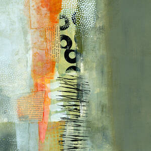 Pattern Study Nuetral 1 by Jane Davies