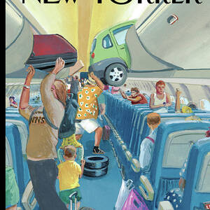 Carry-On Luggage by Bruce McCall