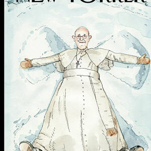 Snow Angel by Barry Blitt Snow Angel by Barry Blitt