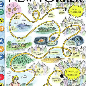 Second Avenue Line by Roz Chast