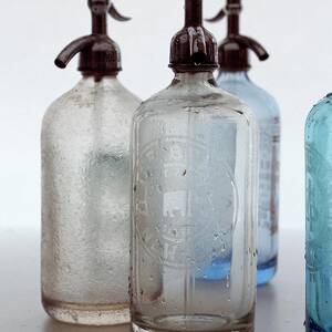 Seltzer Bottles by Romulo Yanes