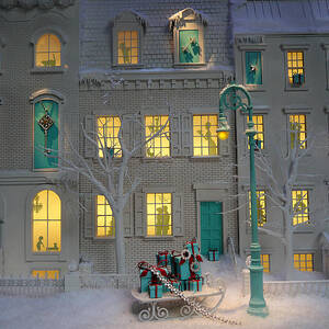 Small World - Tiffany Christmas 2 by Richard Reeve Small World - Tiffany Christmas 2 by Richard Reeve