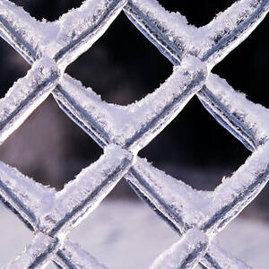 Snowcapped Fence by Kelley King Snowcapped Fence by Kelley King
