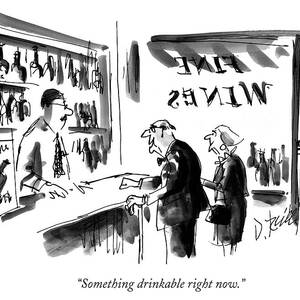 Something Drinkable Right Now by Donald Reilly