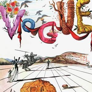 Spring Letters With A Visage Of Dali by Salvador Dali Spring Letters With A Visage Of Dali by Salvador Dali