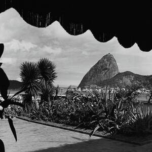 Sugarloaf Mountain Seen From The Patio At Carlos by Luis Lemus