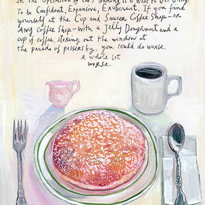 The Optimism Of Breakfast by Maira Kalman