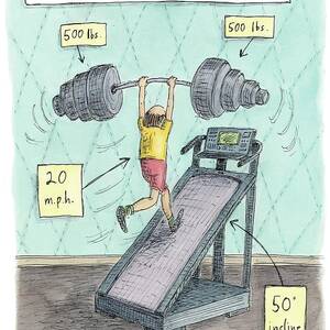 The Seven Second Workout by Roz Chast The Seven Second Workout by Roz Chast