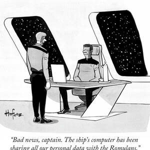 The Ship's Computer Has Been Sharing All by Kaamran Hafeez The Ship's Computer Has Been Sharing All by Kaamran Hafeez