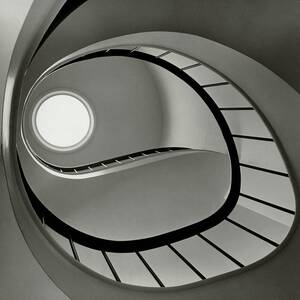 The Staircase In Mr. And Mrs. Albert by Fred Lyon The Staircase In Mr. And Mrs. Albert by Fred Lyon